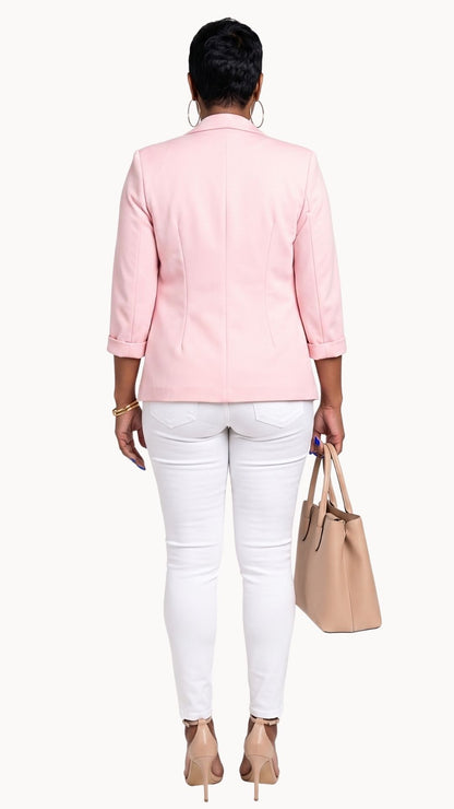Blush Authority Blazer